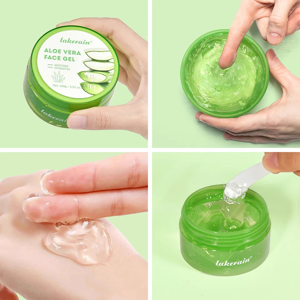 Aloe Vera Gel Moisturizing Soothing Hydrating Face Cream Skin Care - 19