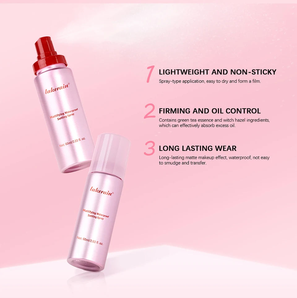 Mattifying Setting Spray Long Lasting Makeup Fixer - 7