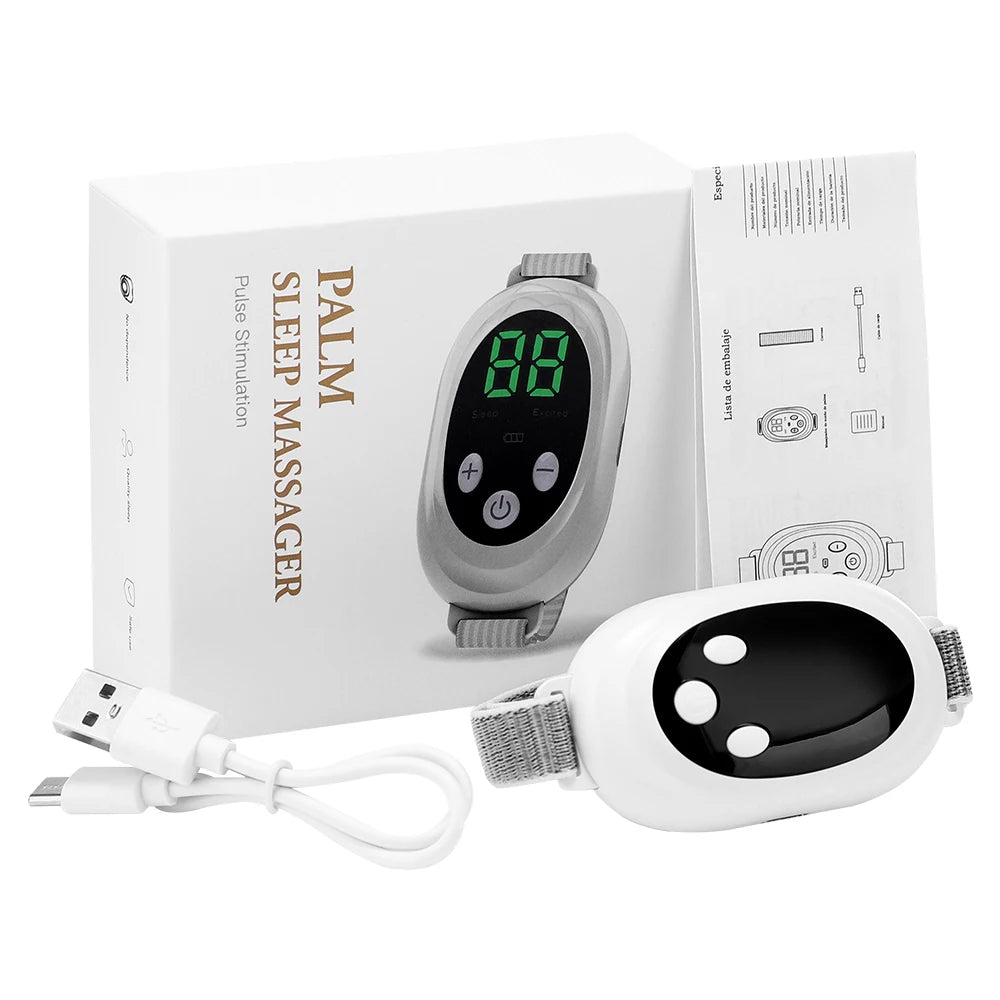 Handheld Sleep Aid Device Microcurrent Pulse Relaxing Massager - 14