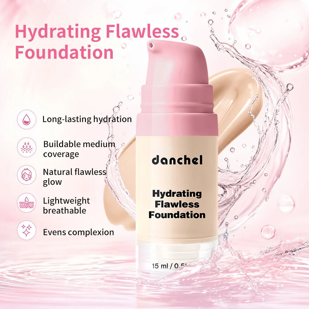 Makeup Primer and Liquid Foundation Set Pore Smoothing Base