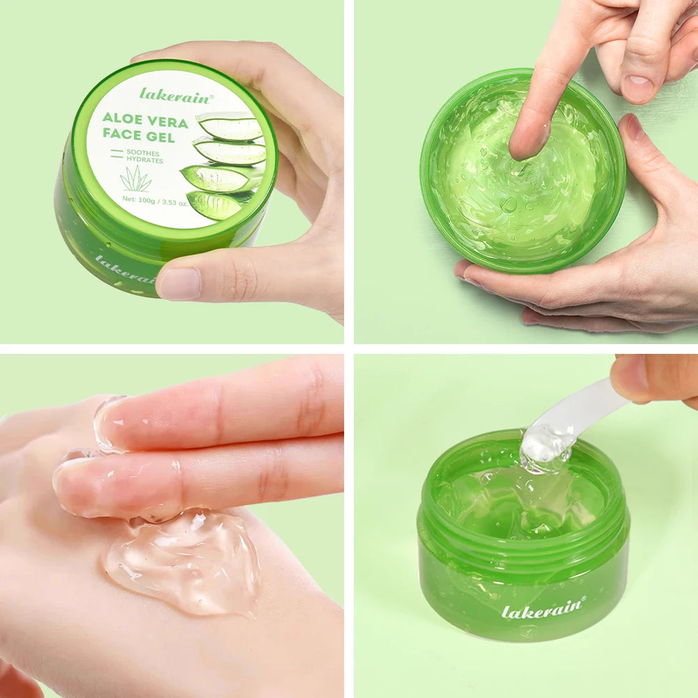 Aloe Vera Gel Moisturizing Soothing Hydrating Face Cream Skin Care