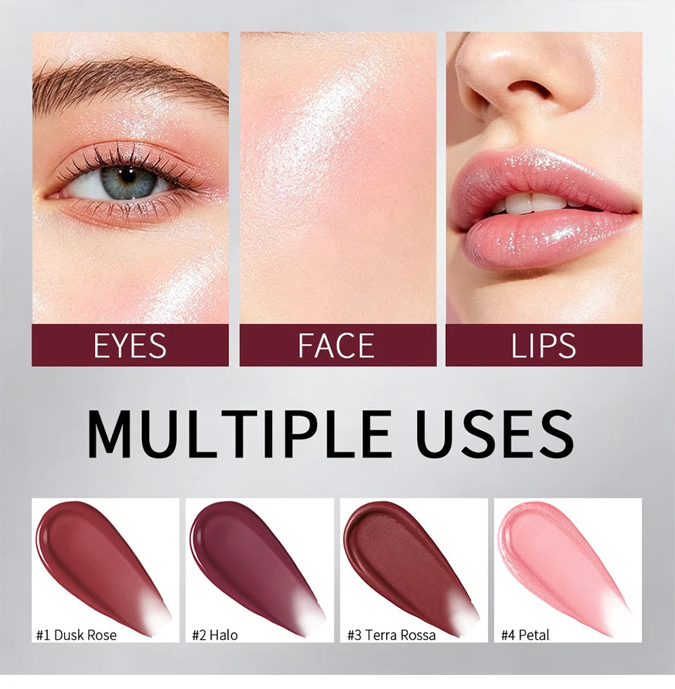 Magnetic Lip and Cheek Cream Nourishing Tinted Blush Balm