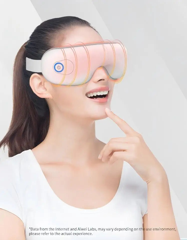 Eye Massager with Heat and Vibration Rechargeable Eye Relaxation Mask - 11