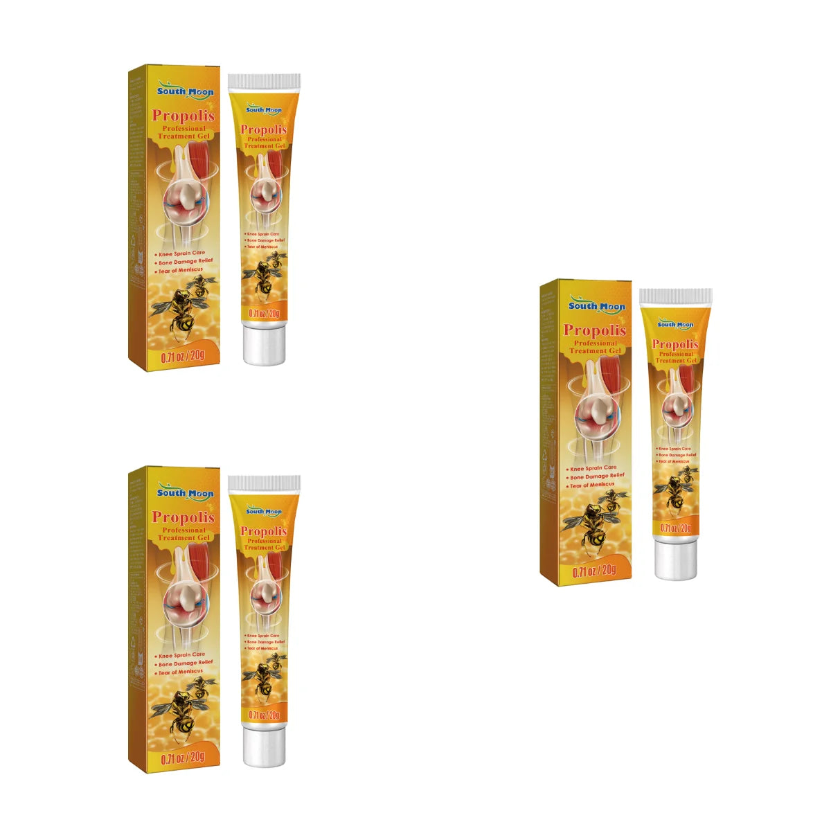 Propolis Joint Care Gel Soothing Massage Cream for Muscle Relief - 14