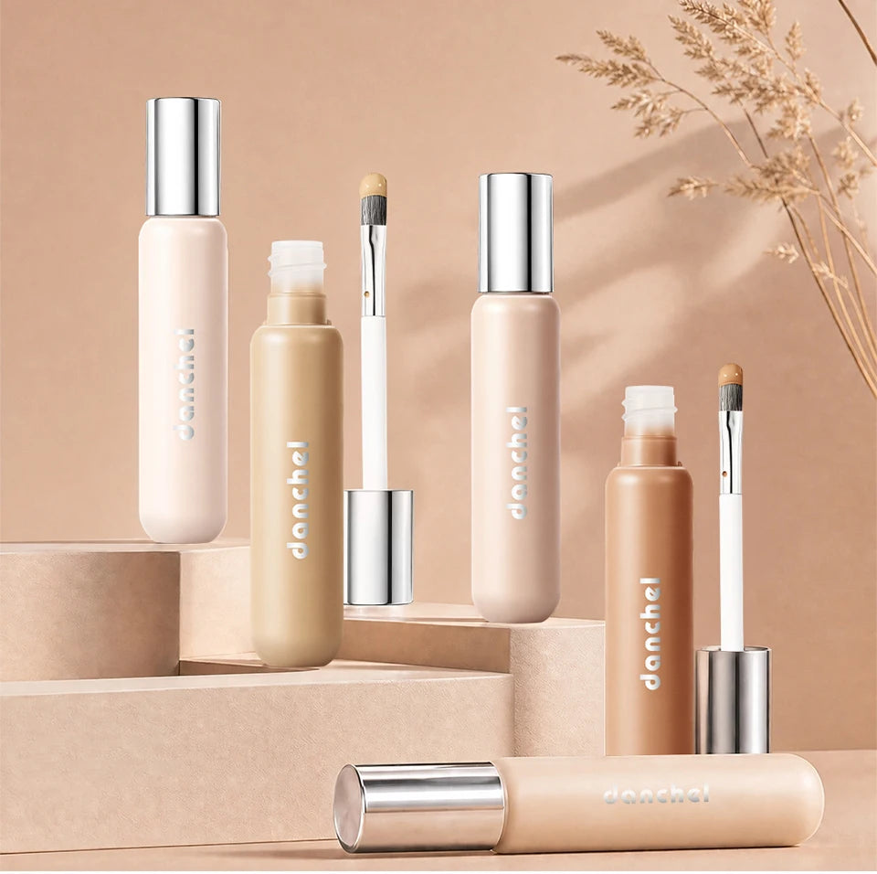 Full Coverage Liquid Concealer Waterproof Under Eye Blemish Corrector