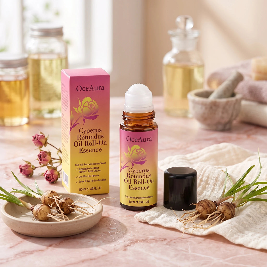 Cyperus Rotundus Roll On Oil Essence Post Hair Removal Soothing Serum