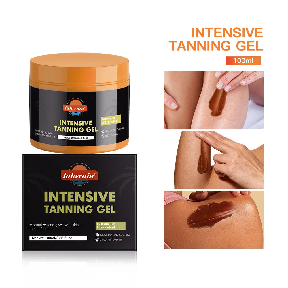 Intensive Tanning Gel Sun Tan Accelerator Body Bronzer - 19