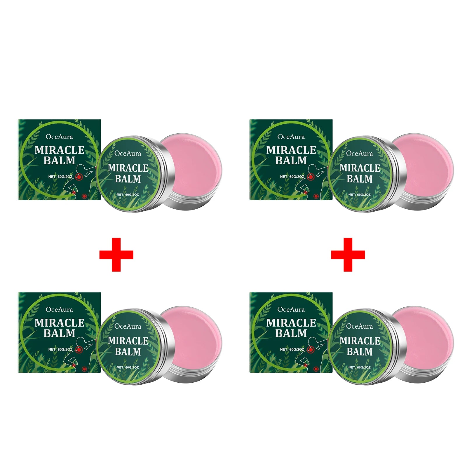 Herbal Muscle Relief Balm Natural Joint Care Massage Cream - 16