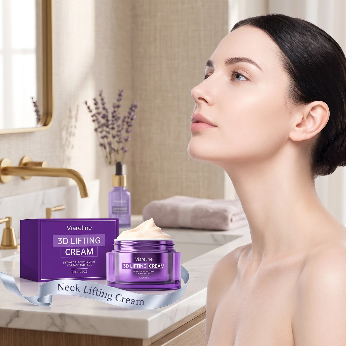 3D Lifting Cream Face and Neck Firming Anti Aging Tightening Moisturizer