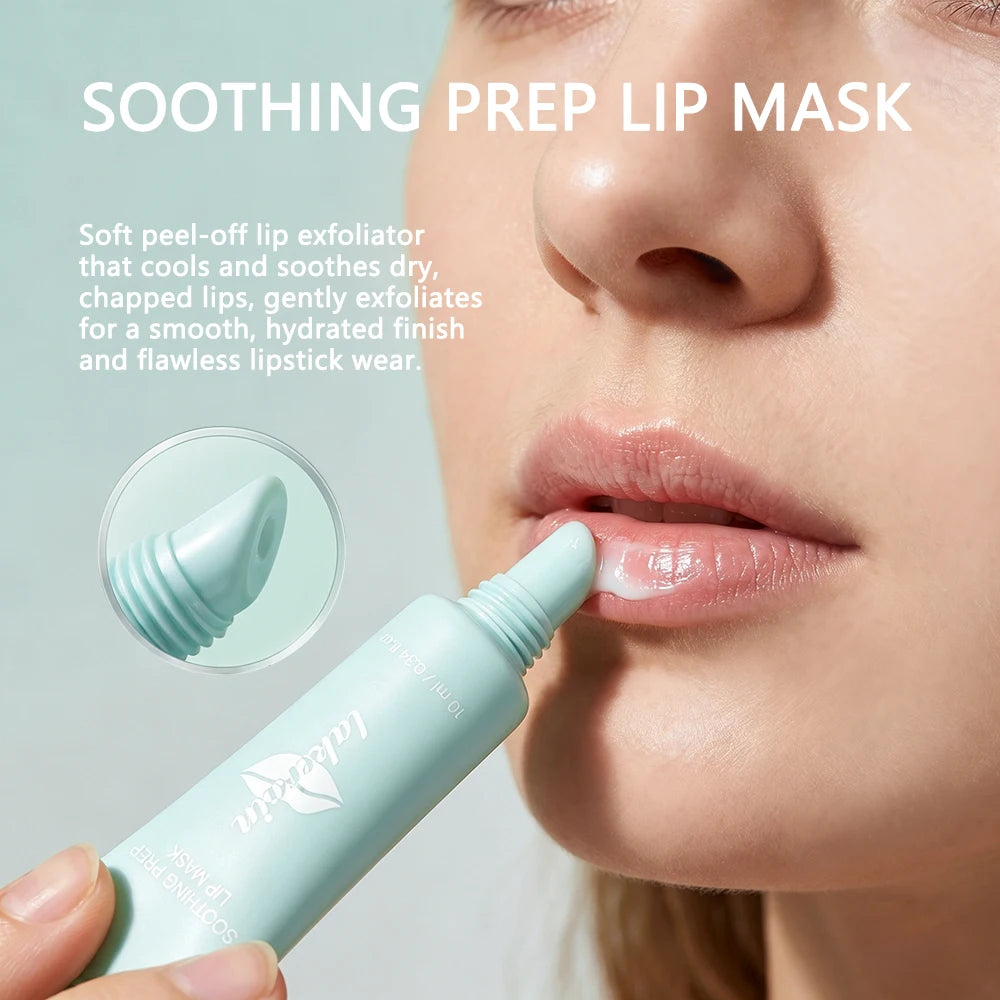 Cooling Peel Off Lip Mask Smoothing Hydrating Lip Balm Treatment - 2