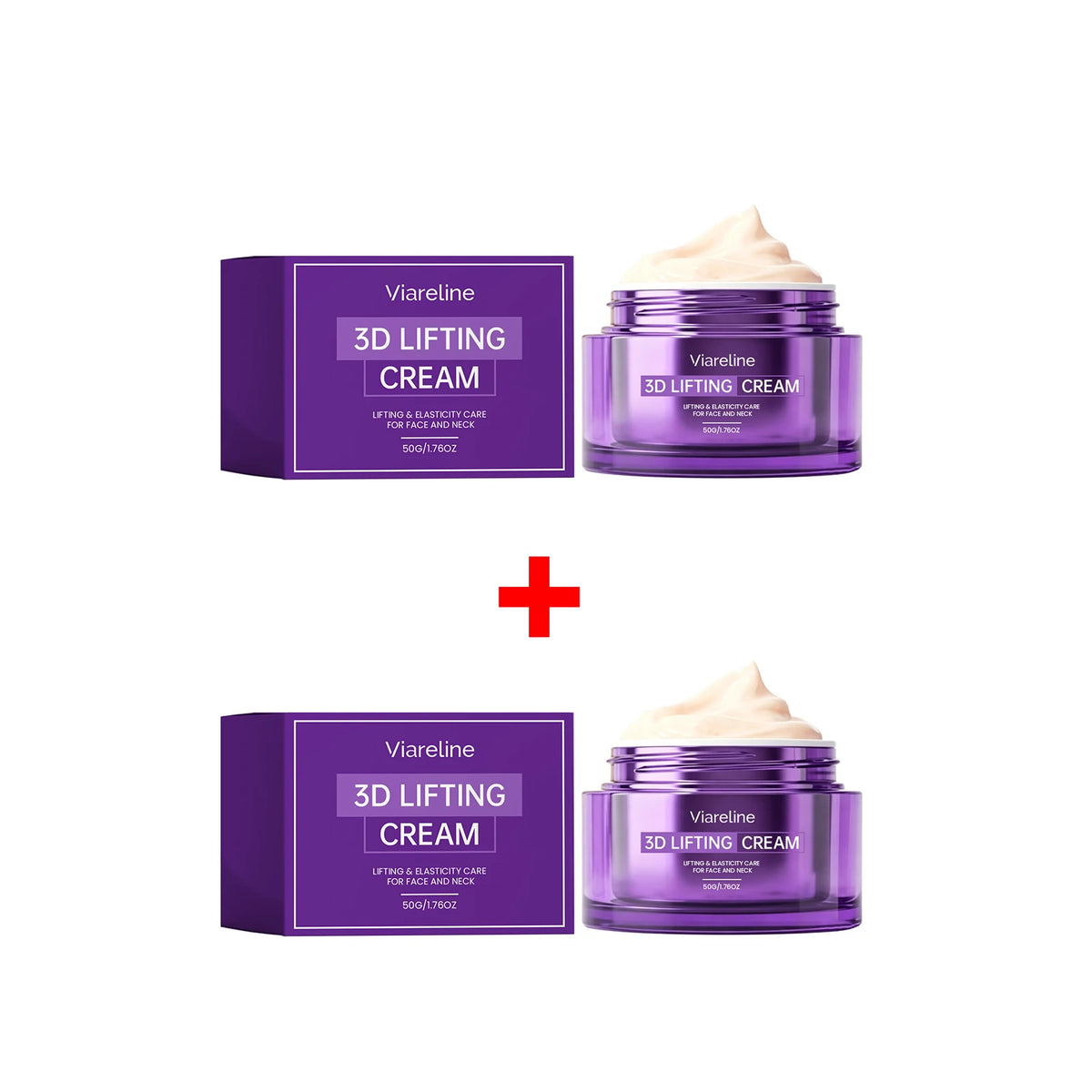 3D Lifting Cream Face and Neck Firming Anti Aging Tightening Moisturizer