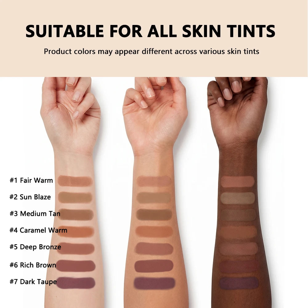 Pressed Bronzer Powder Matte Contouring Makeup