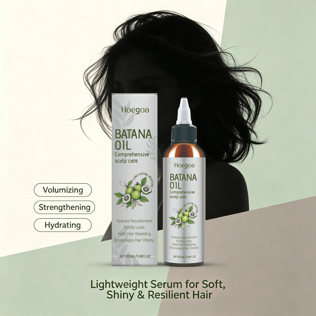 Batana Oil Hair Serum Scalp Treatment for Stronger Growth and Shine