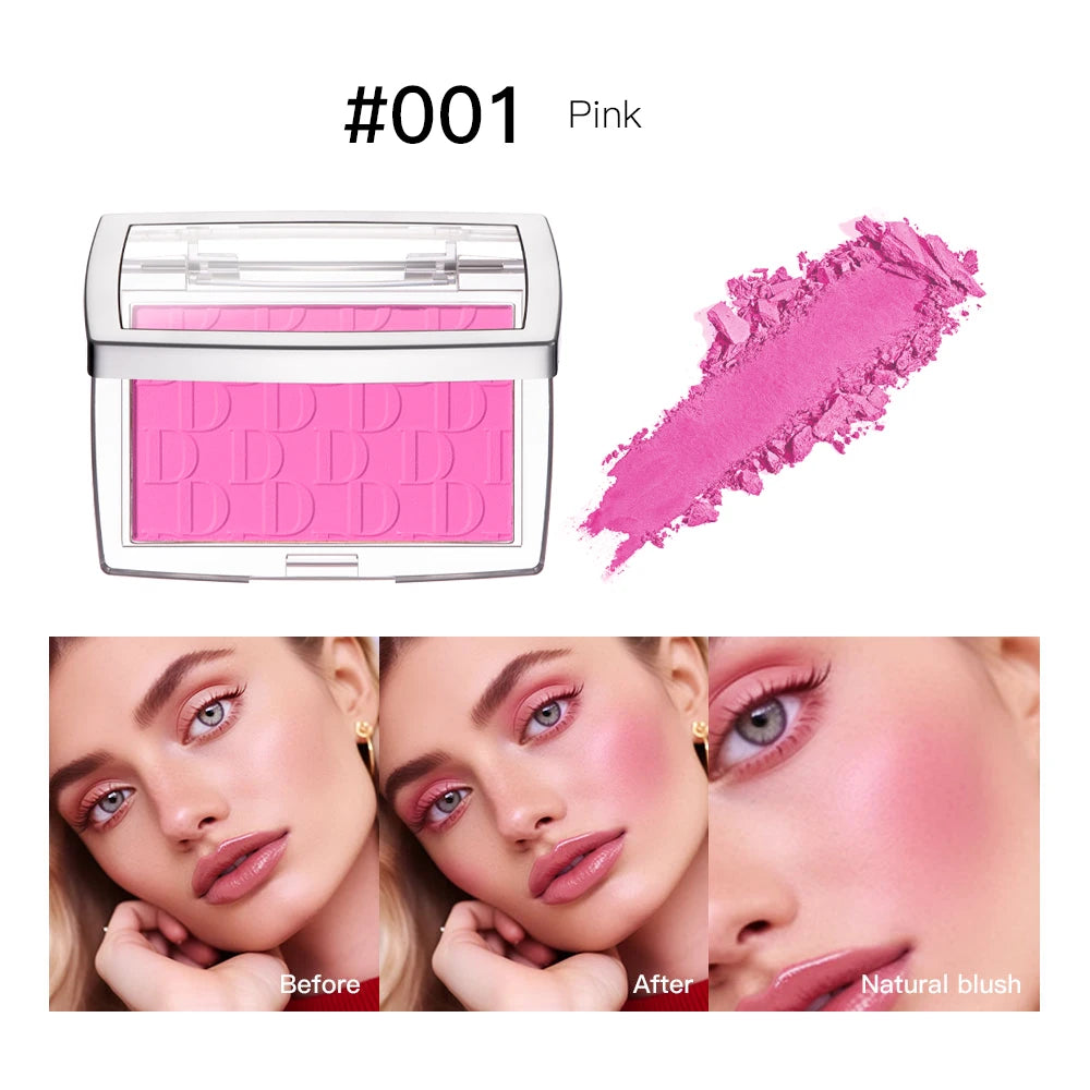 Embossed Blush Palette Matte Face Powder Blusher - 23