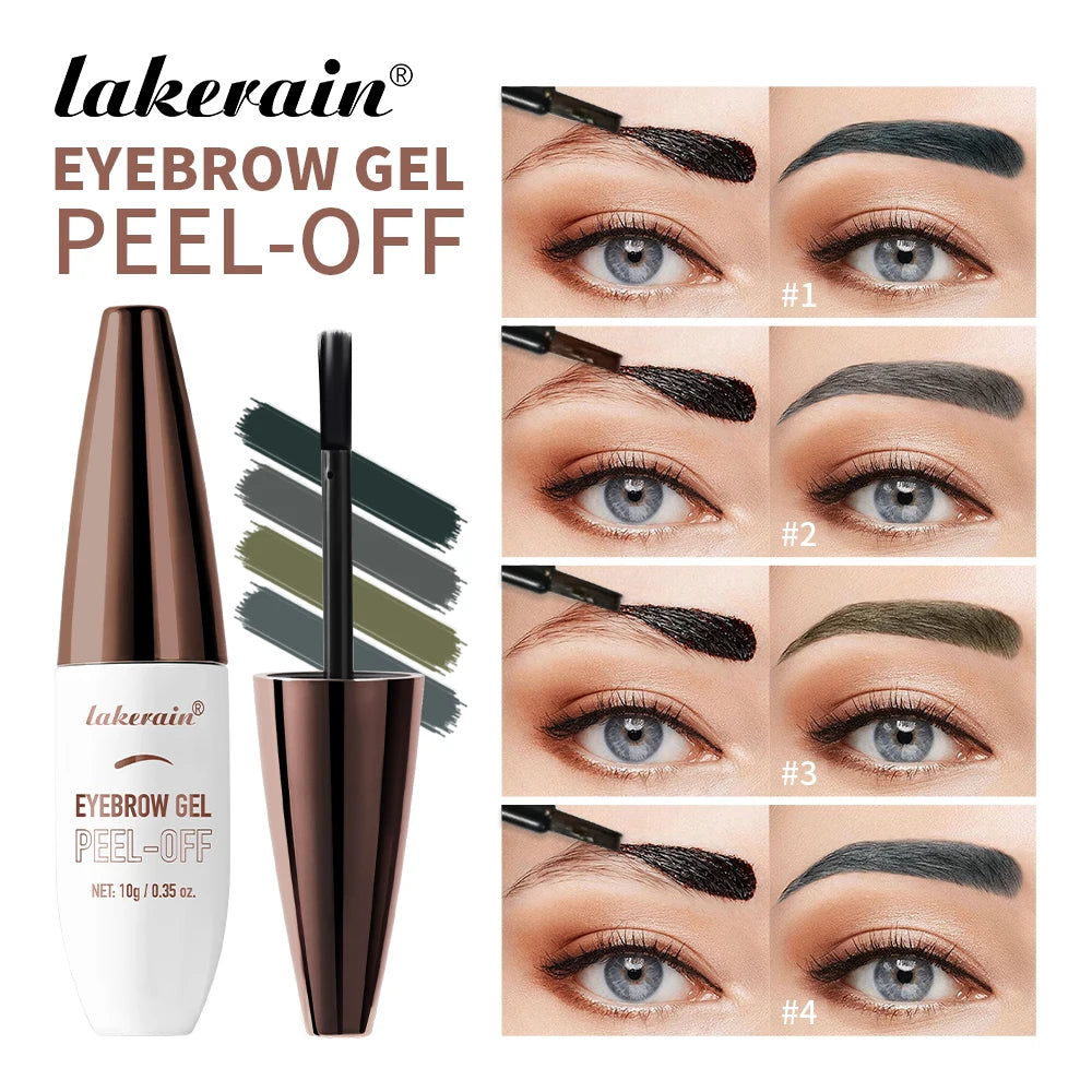 Peel Off Eyebrow Gel Waterproof Brow Tint Tattoo Cream - 1