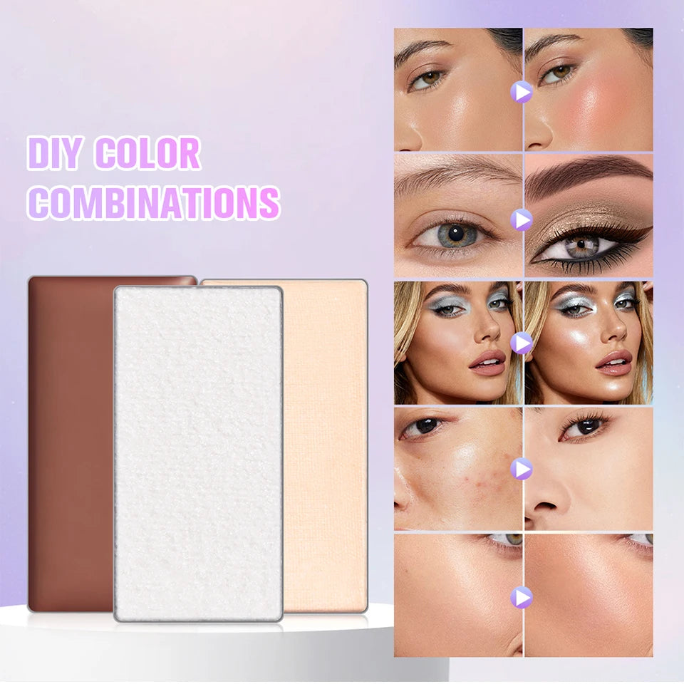 Eyeshadow Palette Refill Waterproof Magnetic Makeup Pan