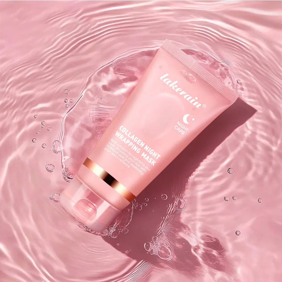 Collagen Overnight Peel Off Mask Korean Night Wrapping Face Treatment