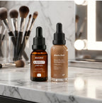Liquid Foundation and Primer Set Long Lasting Waterproof Makeup Kit