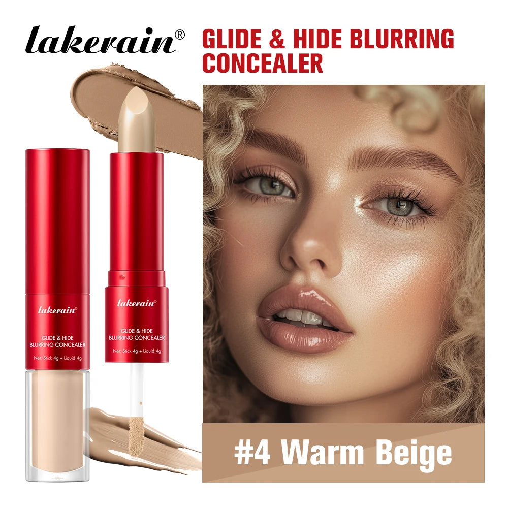 2 in 1 Blurring Concealer and Full Coverage Foundation Makeup - 21