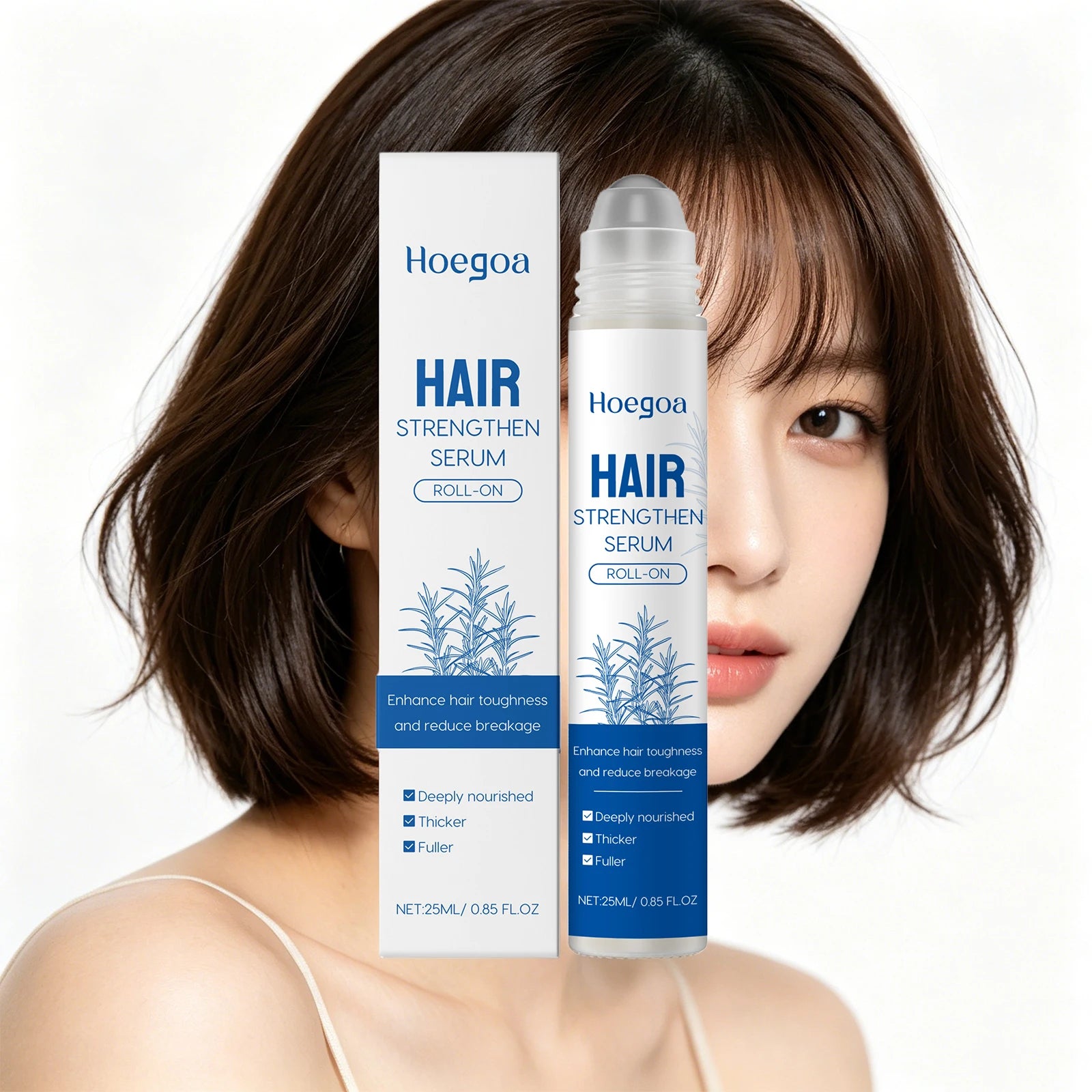 Hair Growth Serum Roll On Rosemary Hair Loss Treatment Oil - 2