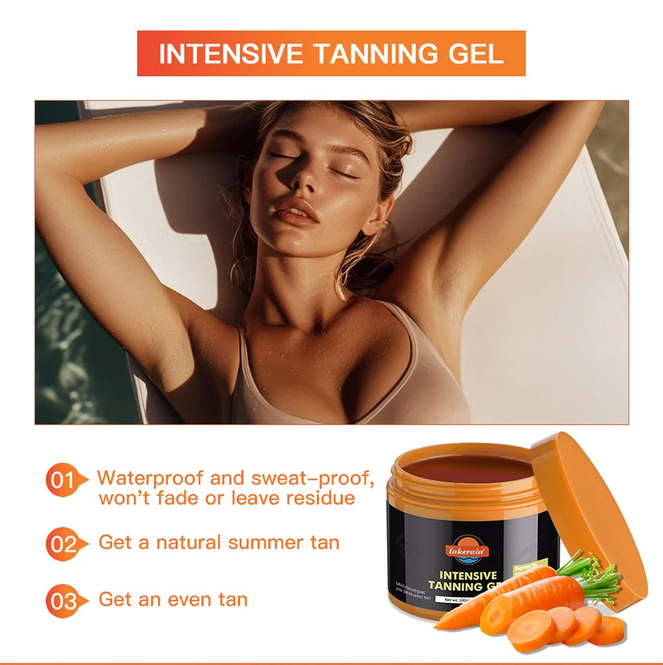 Intensive Tanning Gel Sun Tan Accelerator Body Bronzer