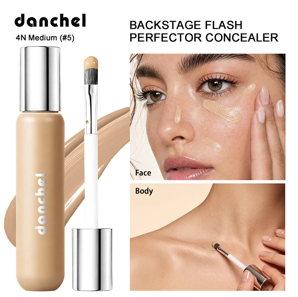 Full Coverage Liquid Concealer Waterproof Under Eye Blemish Corrector - 7