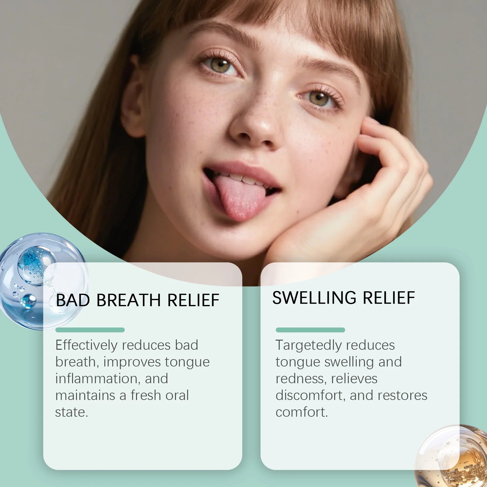 Tongue Repair Spray Oral Breath Freshener - 8
