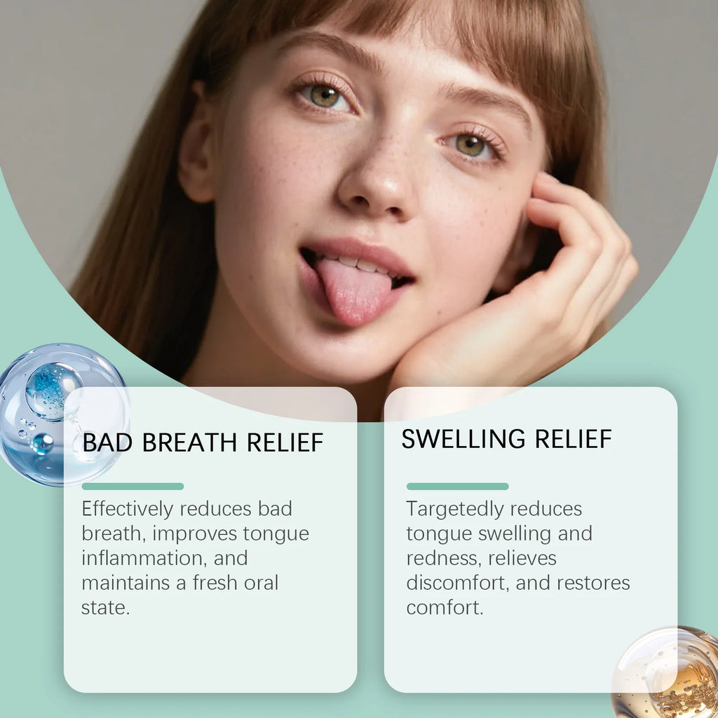 Tongue Repair Spray Oral Breath Freshener