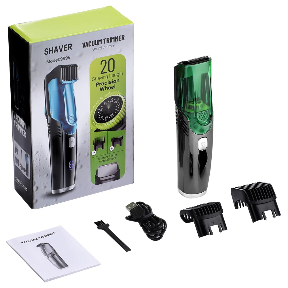 Cordless Beard Trimmer and Electric Hair Clipper Grooming Kit - 16