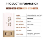 Foundation Stick and Pressed Powder Makeup Set with Gift Pouch