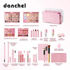 All in One Makeup Kit Professional Cosmetic Set for Face and Eyes