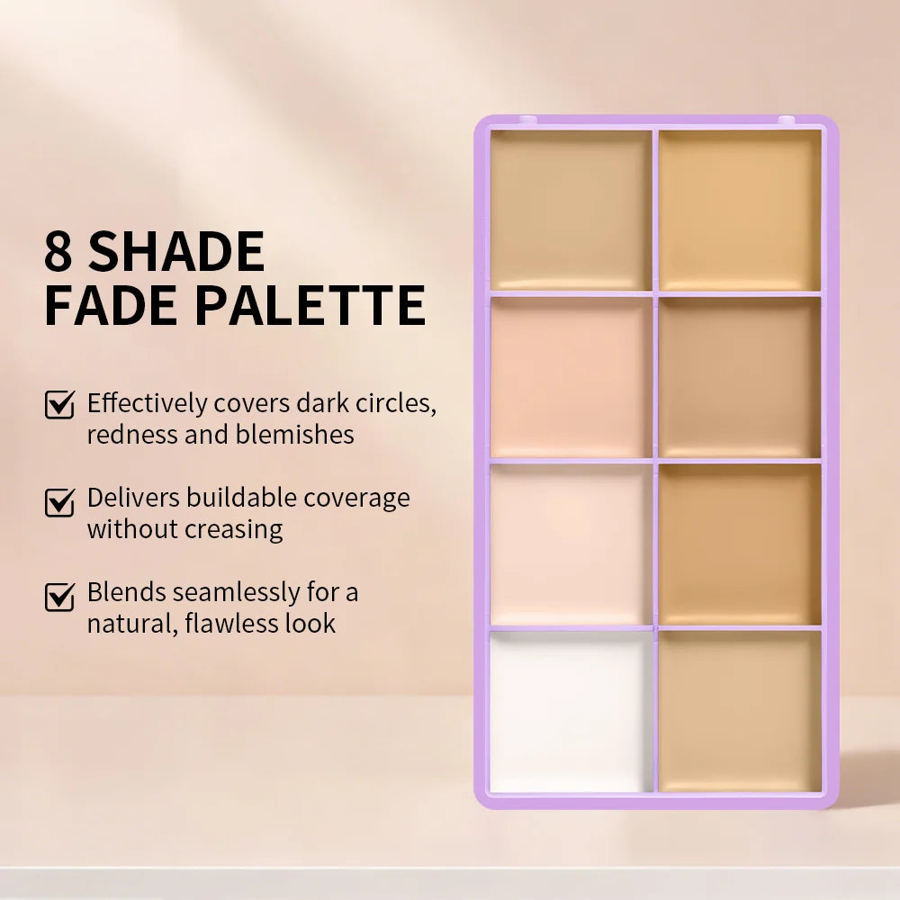 Cream Concealer Palette Full Coverage Face Contour Makeup