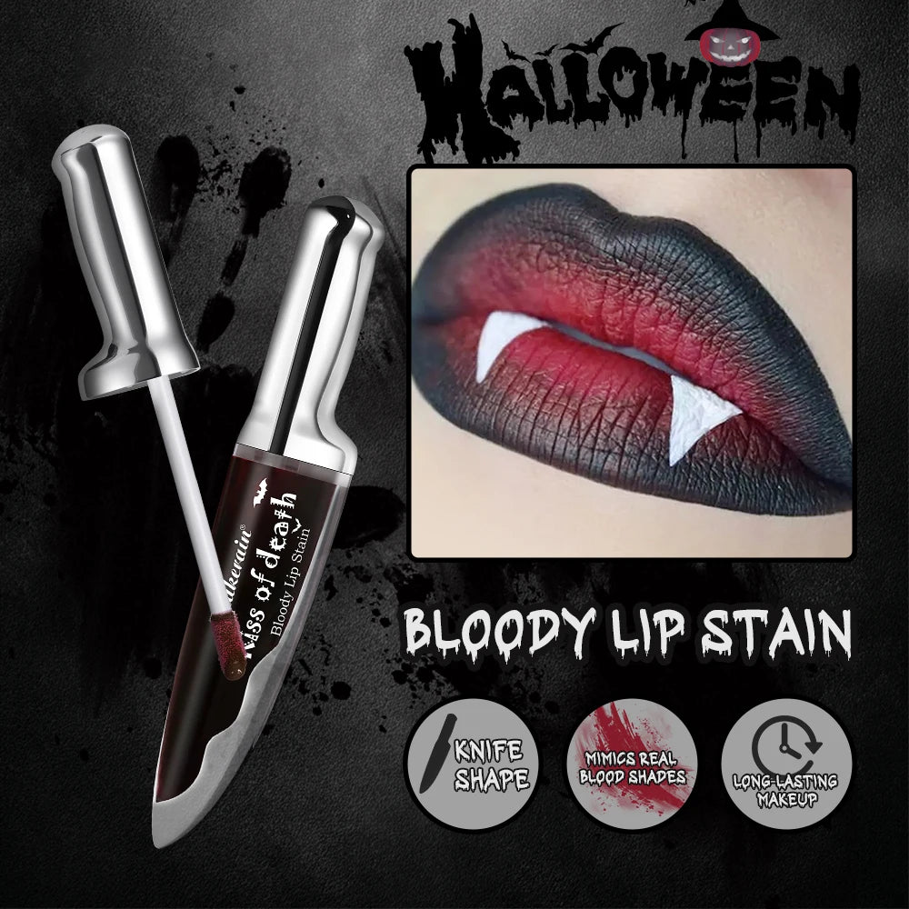 Bloody Lip Stain Vampire Lip Tint Makeup - 8