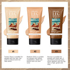 Waterproof Leg Makeup Lotion Body Foundation Airbrush Effect Cream