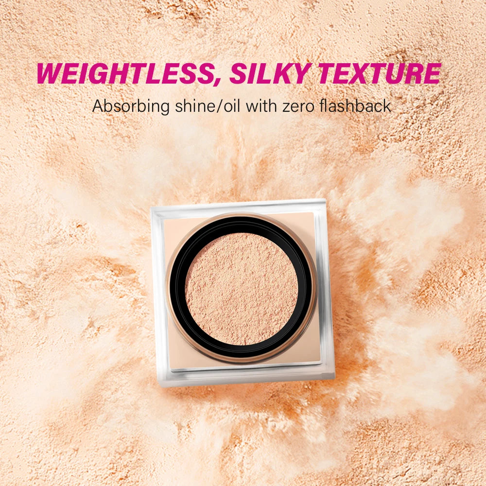Matte Loose Setting Powder and Finishing Powder for Flawless Skin