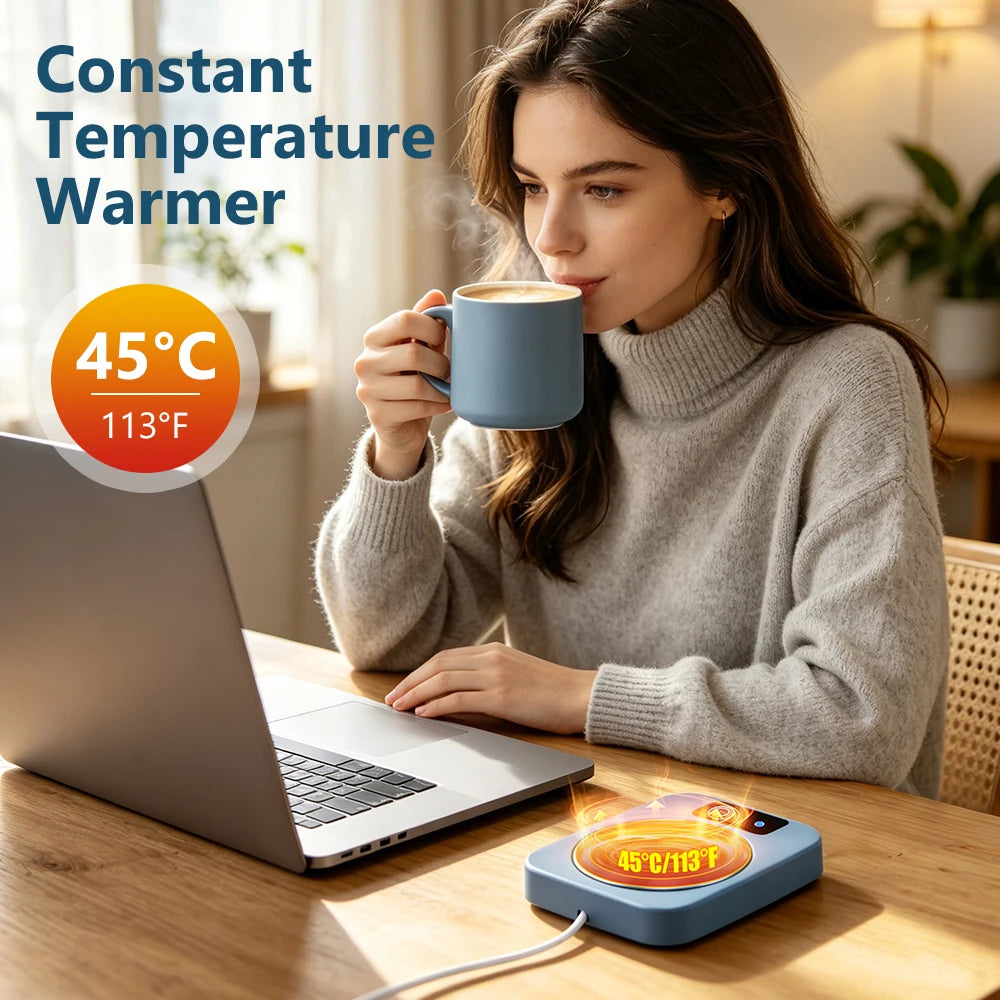 Electric Mug Warmer Constant Temperature Coffee Cup Heating Coaster