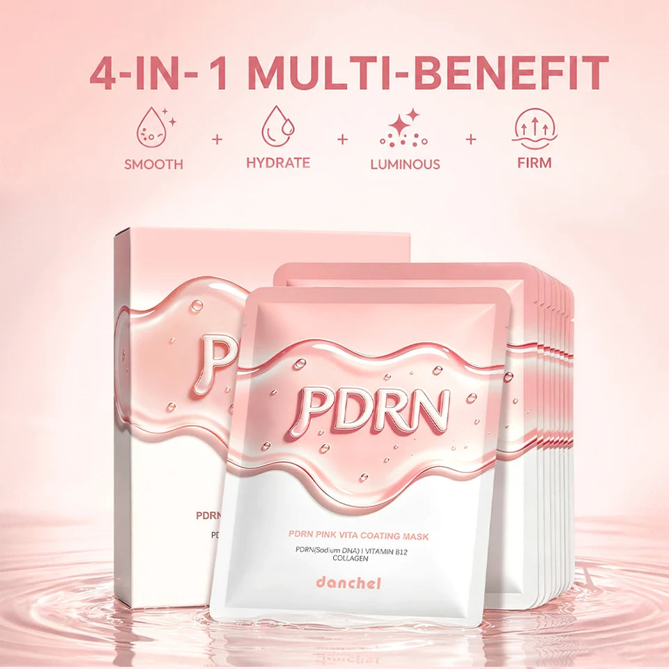 Salmon DNA PDRN Face Mask Hydrating Sheet Mask for Radiant Skin - 8