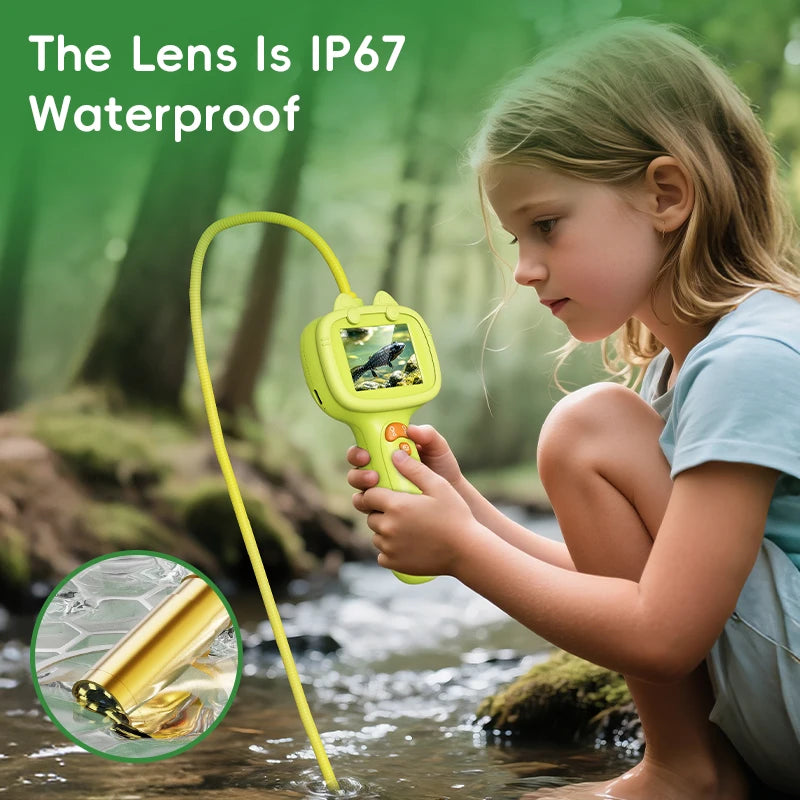 Kids Borescope Camera Educational Science Inspection Snake Scope