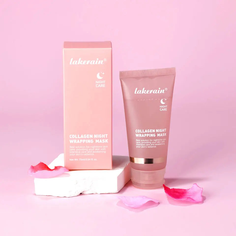 Collagen Overnight Peel Off Mask Korean Night Wrapping Face Treatment