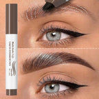 Liquid Eyebrow Pencil Multi Fork Tattoo Pen for Natural Brows