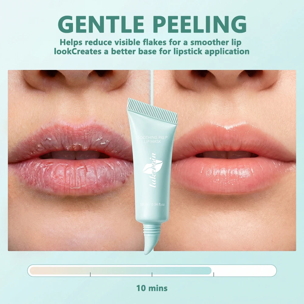 Cooling Peel Off Lip Mask Smoothing Hydrating Lip Balm Treatment