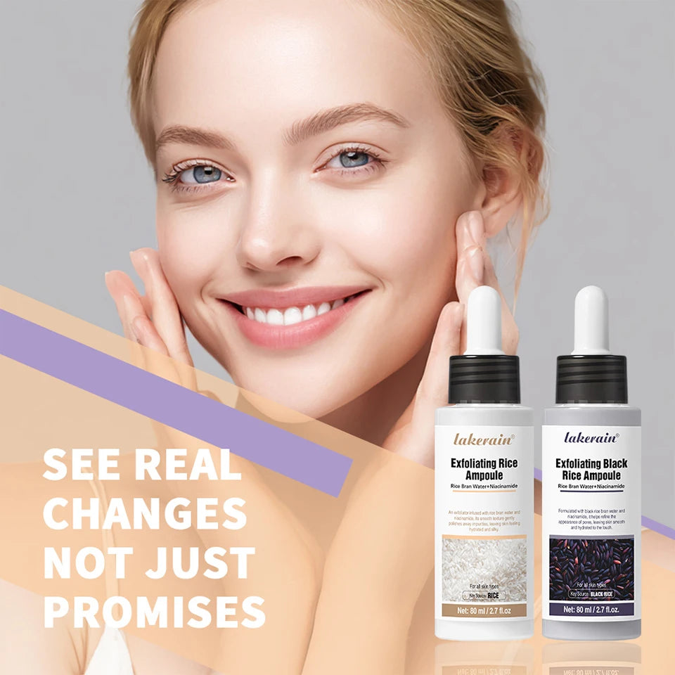 Rice Exfoliating Essence Face Peeling Serum for Brightening Skin