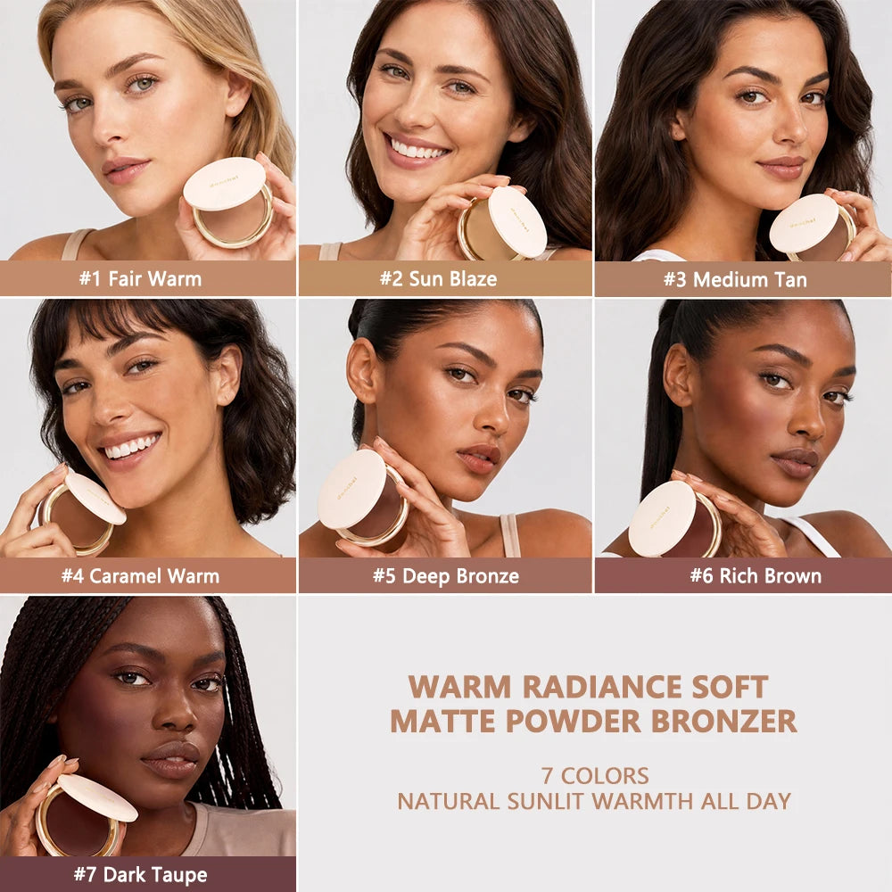 Pressed Bronzer Powder Matte Contour Makeup