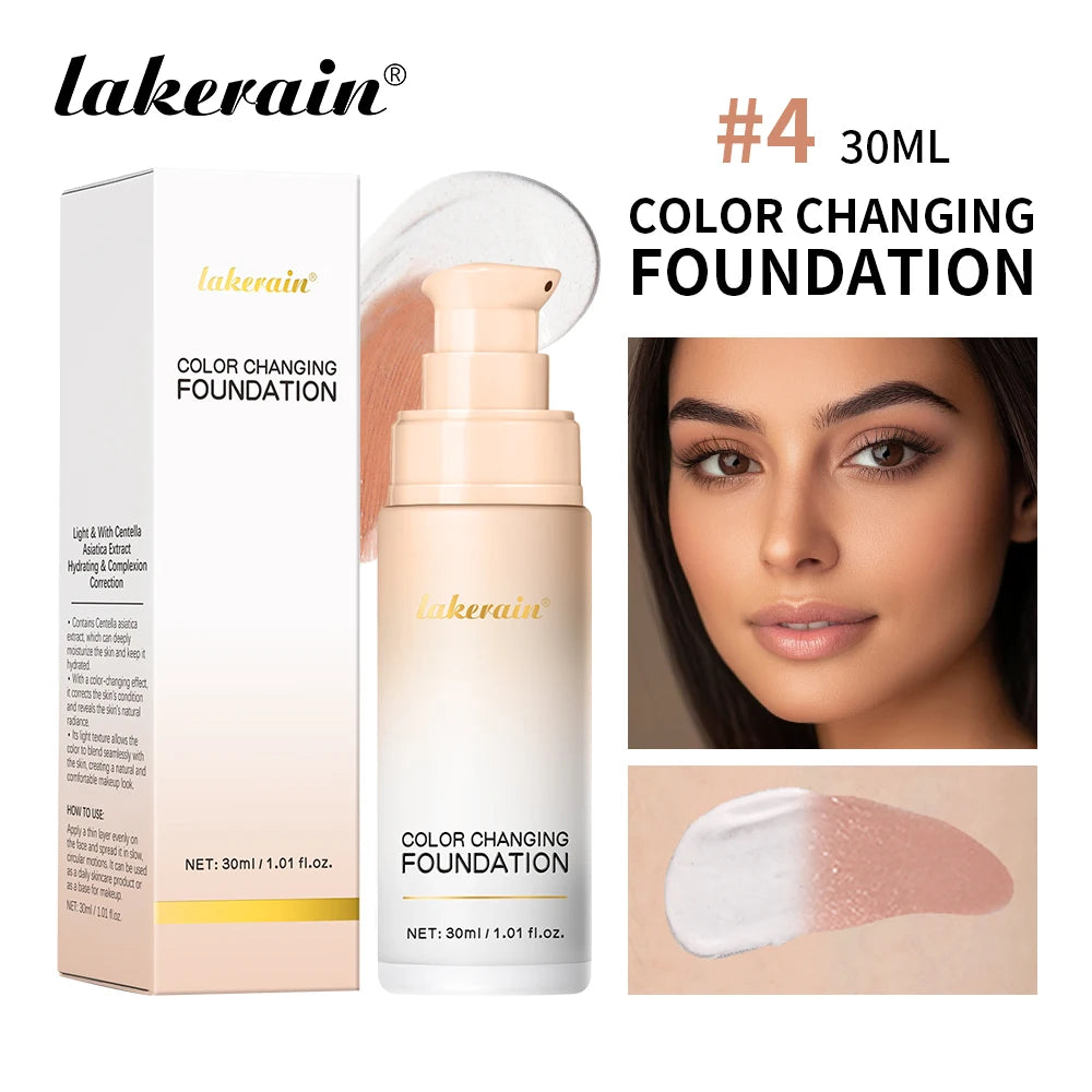 Color Changing Foundation Liquid Makeup Base Face Primer - 21