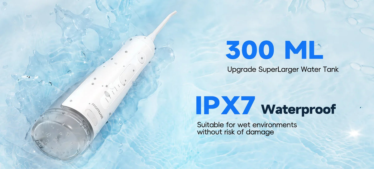 Portable Water Flosser and Sinus Irrigator Oral Nasal Cleaning Kit