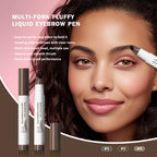 Liquid Eyebrow Pen Microblading Fork Tip Tattoo Brow Pencil