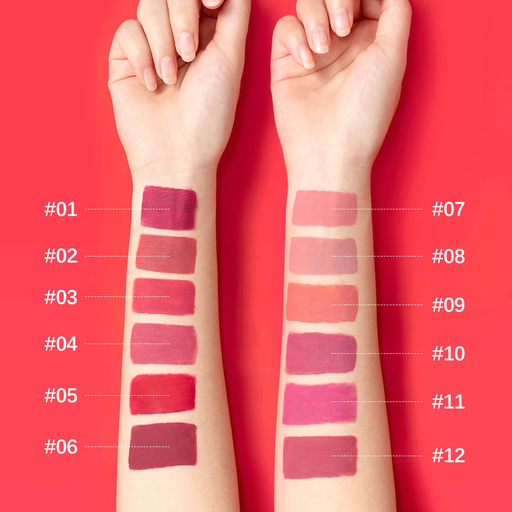 Matte Liquid Lipstick Long Lasting Waterproof Lip Glaze Makeup - 6