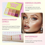 8 Color Cream Blush Palette Face Contour and Highlighter Makeup Set