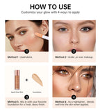 Liquid Face Highlighter Makeup Glow Boosting Illuminating Serum