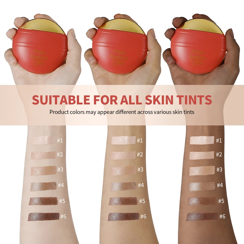 Glow Skin Tint Foundation Liquid Makeup Base - 6